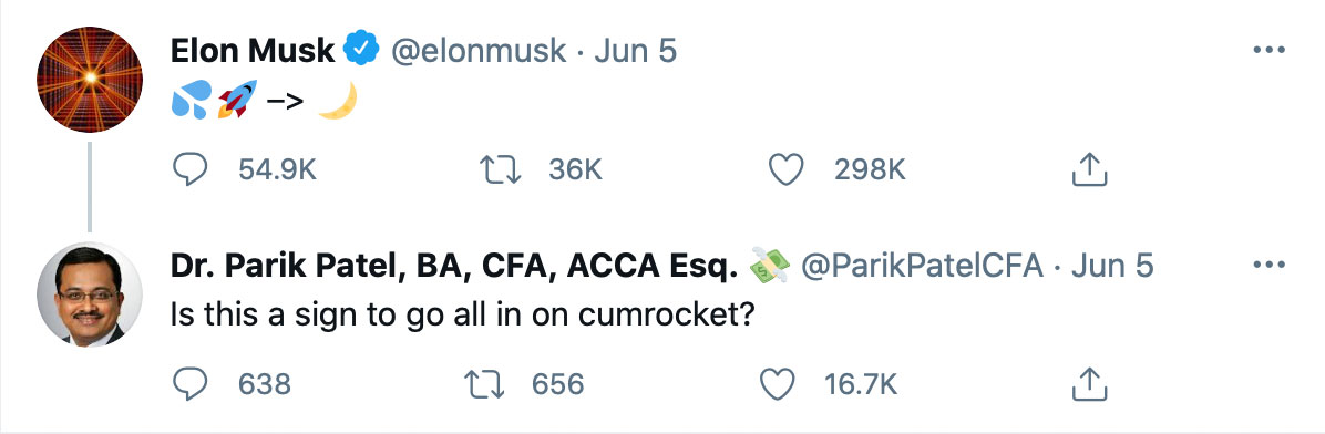 CumRocket Pump dank Elon Musk